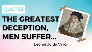 12 Inspiring Leonardo da Vinci Quotes - PillowQuotes 🚀