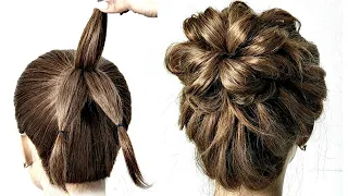 Топ 8 САМЫХ БЫСТРЫХ ВЫСОКИХ ПУЧКОВ НА КОРОТКИЕ ВОЛОСЫ. TOP 8 FASTEST BUNCHES FOR SHORT HAIR.