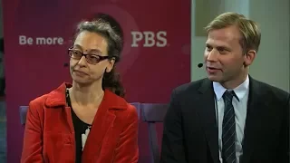 Samuel Nicholson and Nicole Aragi at the 2017 National Book Festival