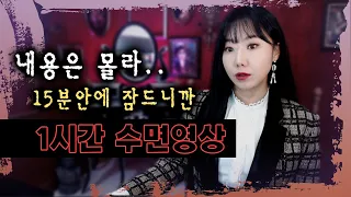 15분만에 잠들게 하는 토요미스테리 1시간 수면영상