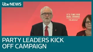 Johnson and Corbyn kick of General Election 2019 campaigns | ITV News