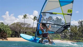 Ride the Waves of Ho'okipa: A Windsurfer's Dream #windsurfing #maui  #wavessounds  #mauritius