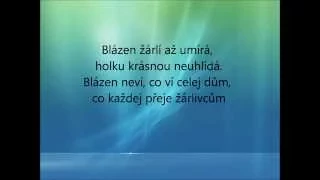 Blázen žárlí- Jakub Smolík (Text)