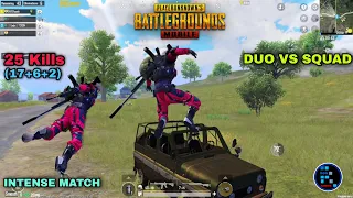 [Hindi] PUBG | Duo Vs Squad Situation 25 Kills Chicken Dinner