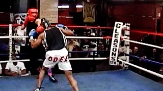 BRIAN CUBERO / ANTHONY ADAMES : BOXING @ GLEASON'S GYM 5/14/16 : 165 lb. novice ..3 rounds