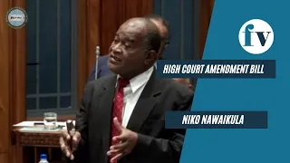 Consideration of Bills - High Court Amendment Bill 2021