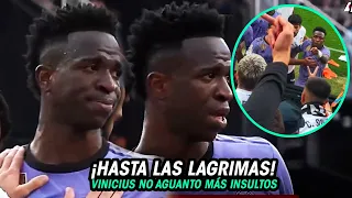 Las LAGRIMAS de VINICIUS al RECIBIR INSULTOS de los AFICIONADOS del VALENCIA