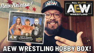 New Release: 2021 Upper Deck AEW Wrestling Hobby Box Opening!