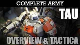 TAU Complete Army Overview 2, Tactica & Battle Plan! Warhammer 40K Army Showcase