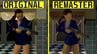 Tomb Raider 2 Remastered vs Original Graphics Comparison