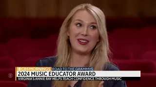 Virginia teacher wins 2024 Grammy Music Educator Award