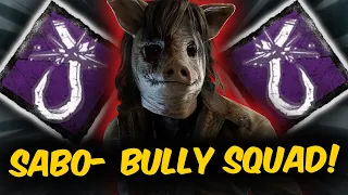 Sabo Bully Squad! Vs MY P100 PIG! | Dead by Daylight