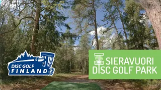 Sieravuori Disc Golf Park 2022, Pro Layout