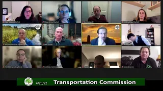 Ann Arbor Transportation Commission Meeting 4-20-22