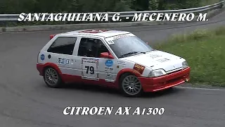 SANTAGIULIANA G. - MECENERO M.  | CITROEN AX GT A1300 | RALLY CAMPAGNOLO 2022