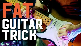 Simple Trick for Creating a Fat Guitar Tone