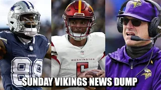 Minnesota Vikings News Dump (4.14.24) | Harbaugh Hard Feelings? Daniels to Commies? CeeDee Hold Out?