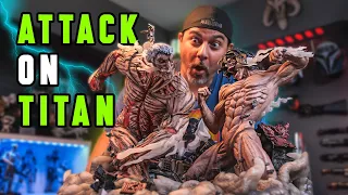 Attack on Titan Statue Unboxing by Figurama Collectors