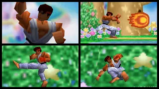 Ryu's Moveset | Smash Remix