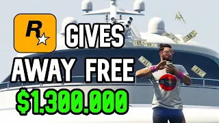 Gta 5 Free $1,300,000 Bonus This week - Free money from Rockstar