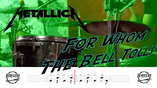 Metallica - For Whom the Bell Tolls | Drum Cover | Score | Hugo Zerecero