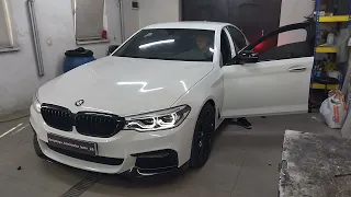 двойная тонировка на BMW G30