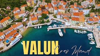 Valun town on Cres Island, Croatia
