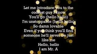 AJ McLean -Mr. A LYRICS VIDEO