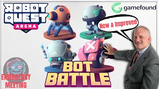 Robot Quest Arena | New Bots, Cards & Tiles | Prototype Impressions
