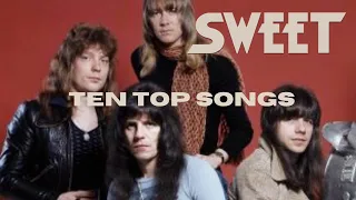 THE SWEET - TEN TOP SONGS │BEST OF ROCK #rock #glam  #heavy #classicrock #heavymetal