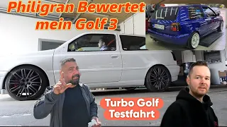 @PhiligranTV . Turbo Golf Testfahrt,Tüv Fahrt.Carly