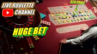 🔴 LIVE ROULETTE | 🔥 Watch Biggest Bet $25 Chips In Las Vegas Casino 🎰 Exciting Play ✅ 2024-05-14