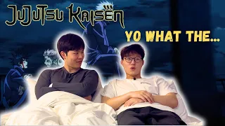 Two koreans react to Jujutsu Kaisen 1x2 (guess who hates shonen)