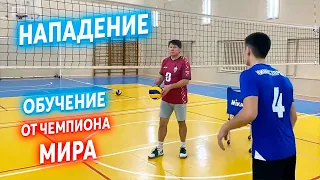 Нападающий Удар в Волейболе / Обучение от Чемпиона Мира