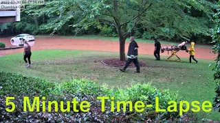 Time-Lapse: Nancy Creek Flood in 5 Minutes  -  Huntley Hills - July '22