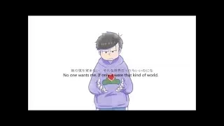 [Osomatsu-san] {Ichimatsu} Self-Harm Colorless Eng Sub