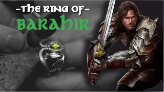The Ring of Barahir ARAGORN'S RING LOTR