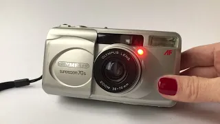 35mm film camera Olympus Superzoom 70G