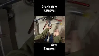 Crank Arm Removal - 🤩😍😵‍💫😱 #bike #cycling