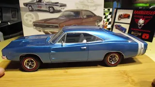 Plastic Models - 1/25 Revell 1968 Dodge Charger R/T - Completed Build Review