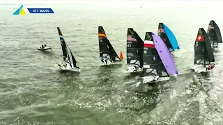 2023 World Championship Medal Race Tight Mark Rounding