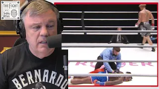 Teddy Atlas reacts to brutal Nate Robinson KO by Jake Paul