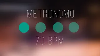 Metronomo 70 BPM 4/4