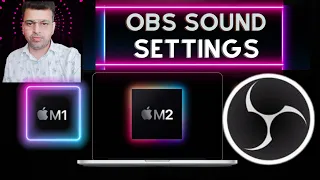 obs sound settings for mac m1