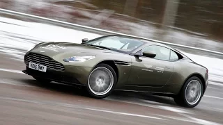 Aston Martin DB11: первый тест на полигоне