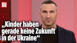 „Wir haben keine Zeit, die Zeit spielt gegen uns“ | Wladimir Klitschko bei BILD | Ukraine-Krieg