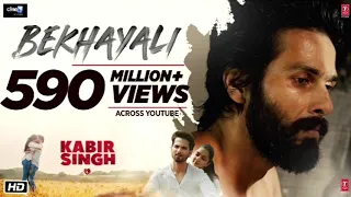 Bekhayali Full Song | Kabir Singh | Shahid K,Kiara A|Sandeep Reddy Vanga | Sachet-Parampara | Irshad