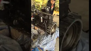 Cummins engine 6B5.9-C173 testing