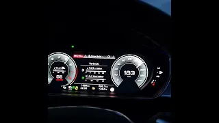 Audi A8 2022 60 TFSI-E 500 HP ACCELERATION 0-250 LAUNCH CONTROL