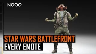 Star Wars Battlefront: Every Emote